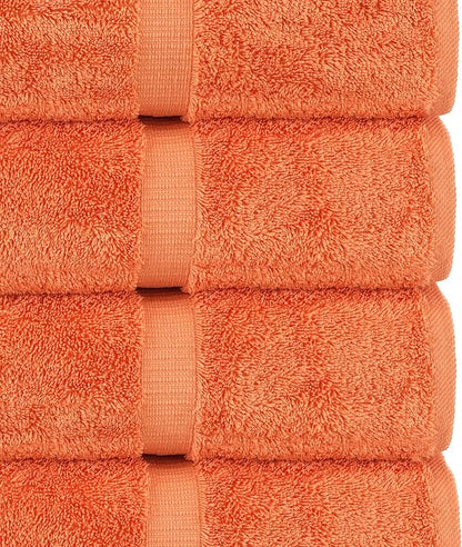 Chakir Turkish Linens Luxury Spa and Hotel Quality Premium Turkish Cotton 6-Piece Towel Set (2 x Bath Towels, 2 x Hand Towels, 2 x Washcloths)