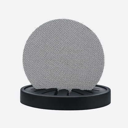 Normcore Puck Screen Stand - Silicone Puck Screen Holder - Compatible with 58.5mm 53.3mm 51mm Reusable Coffee Filters and Espresso Machine Portafilter Basket - Black