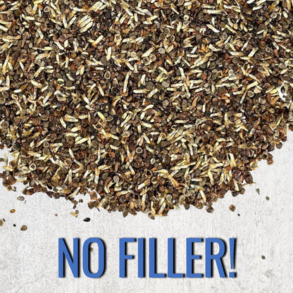 Seed Needs Low Growing Wildflower Flower Seeds for Planting | 5 Packs (1 Ounce Each) Mixture/Blend 17 Varieties | Resealable Package Multicolored Blooms Open Pollinated Mixed Species | Bulk