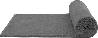 Cotton Paradise 100% Cotton 40x80 Oversized Bath Sheet, Extra Large Turkish Bath Towels for Bathroom, Dark Gray Bathsheet