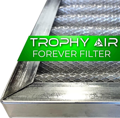| Merv 8 | Washable & Reusuable AC/Furnace Filter | Lifetime HVAC & Furnace Air Filter | Washable | Superior particle-holding Ability | Premium Quality Aluminum | 16x24x1