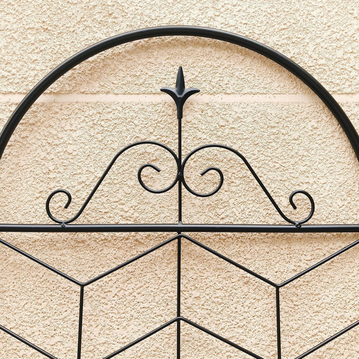 4 Pack 87x20in Garden Trellises with Black Metal Coating, Trellis for Climbing Plants Outdoor, Roses, Vines, Flowers, and Vegetables.