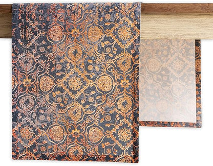 Maison d' Hermine Table Runner 100% Cotton Single Layer Table Runners 90 inches Long for Thanksgiving Christmas Decorations Home Kitchen Dining Party Wedding (Imperfection, 14.5" x 90")