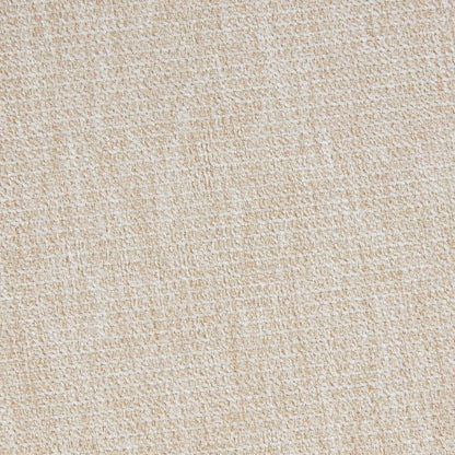 Evolur Vienna Ottoman with Nailhead Trim in Sweet Cream, Made from Sturdy and Sustainable FSC-Certified Wood, Comes with A Comforting Footrest, Compact Ottomans, Ottomans for Living Room