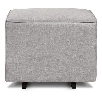 DaVinci Universal Gliding Ottoman in Misty Grey, Greenguard Gold & CertiPUR-US Certified